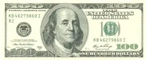 US$100 Bank Note